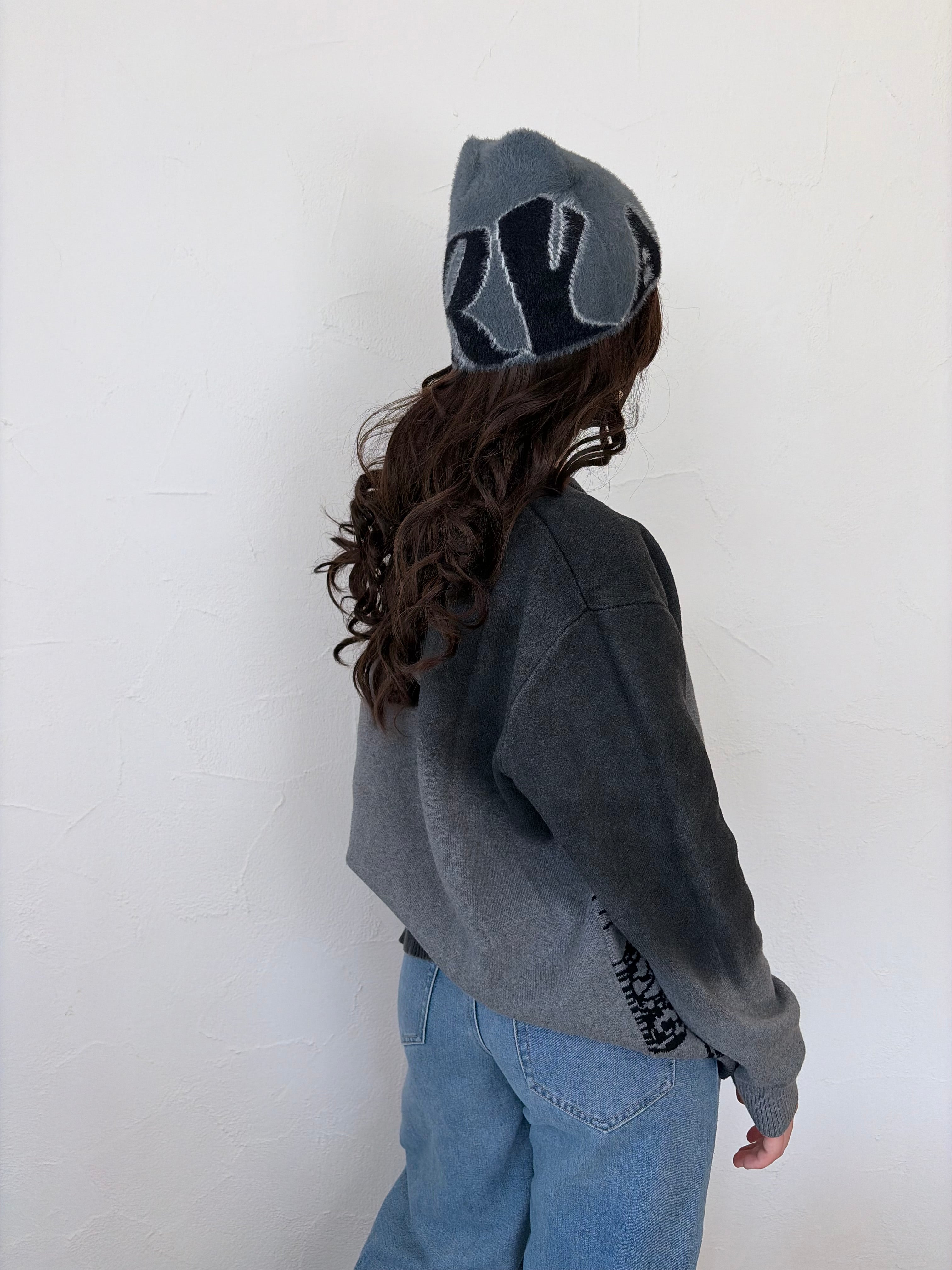 Knitted Spray Dye Sweater